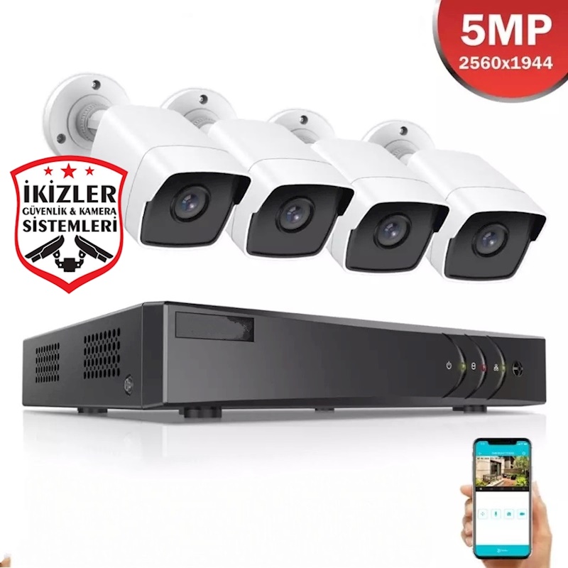 Kamera sistemleri İzmir'de ikizler güvenlik kamera sistemleri 5